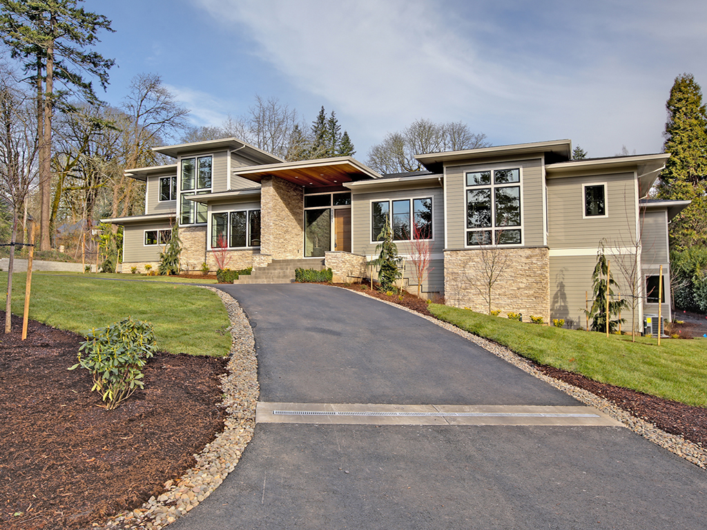 Greenwood custom home exterior by Lifestyle Homes