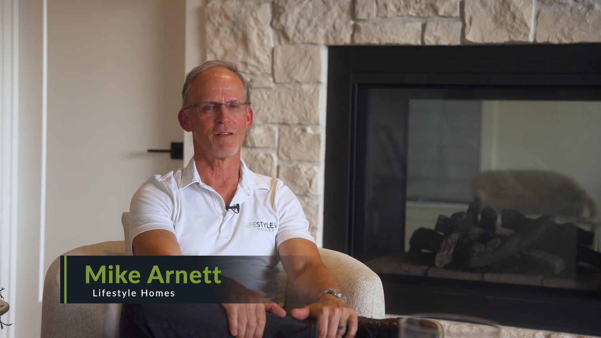 Opening frame of the Lifestyle Homes brand film