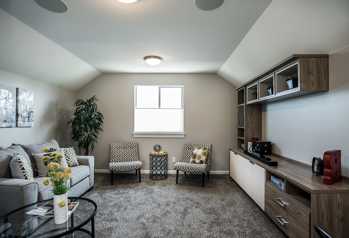 Attic living area — Volunteer Build for 2020 COBA Showcase Home