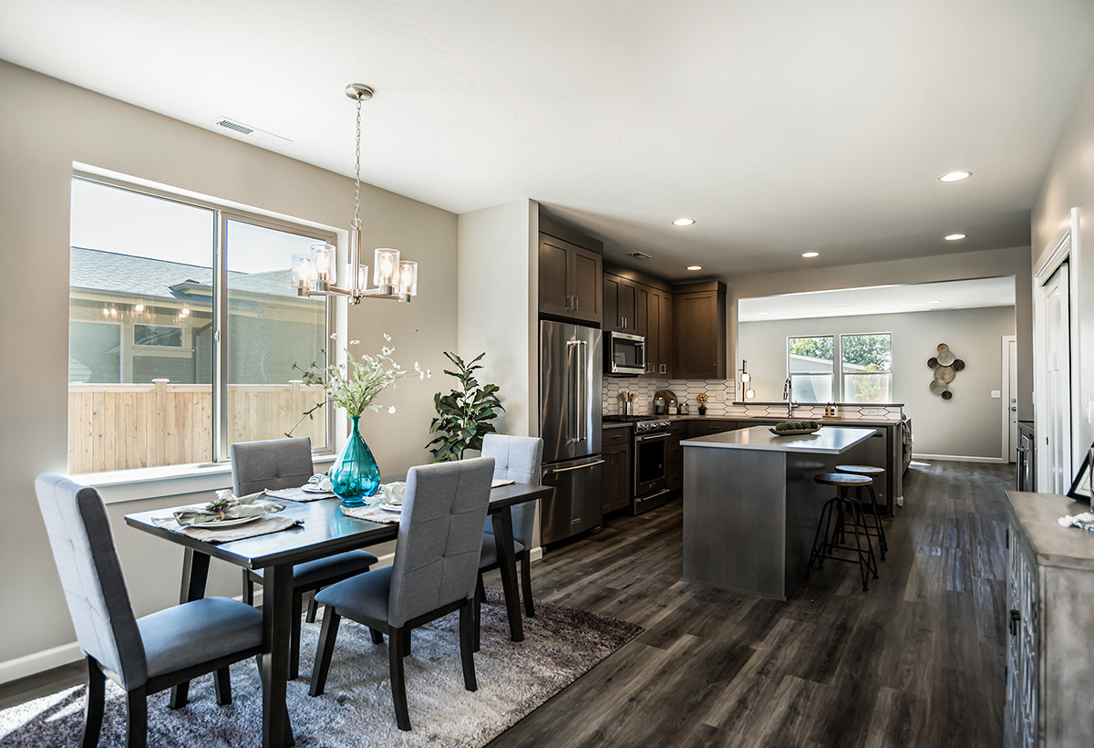 Dining area wideview — Volunteer Build for 2020 COBA Showcase Home