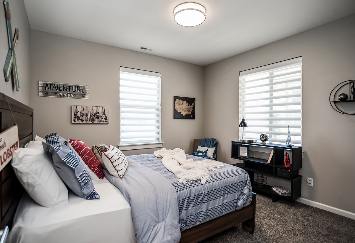 Youth bedroom — Volunteer Build for 2020 COBA Showcase Home