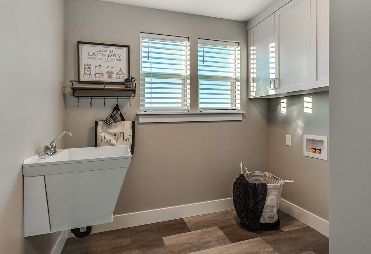 Laundry area — Volunteer Build for 2021 COBA Showcase Home