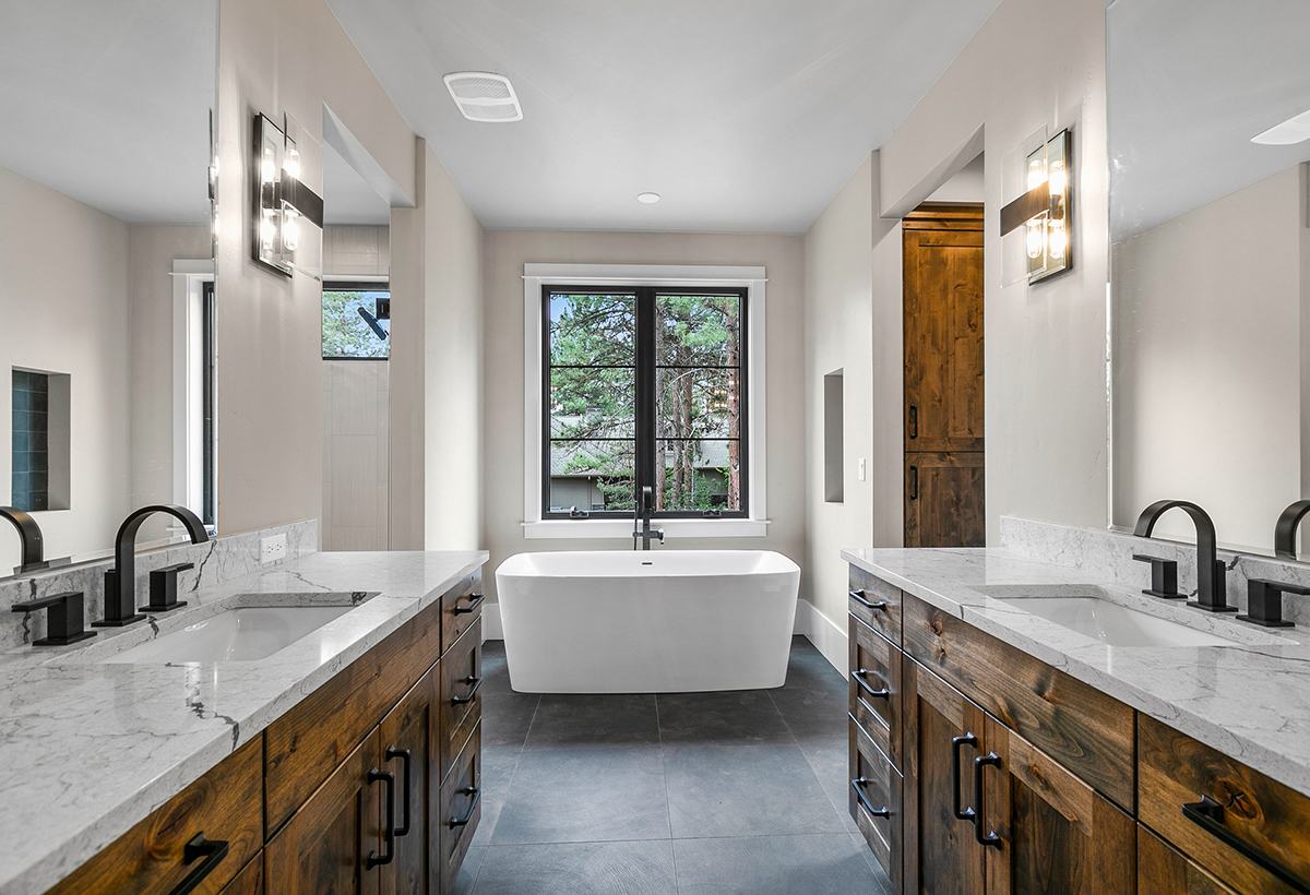 Bathroom — Custom built forever home