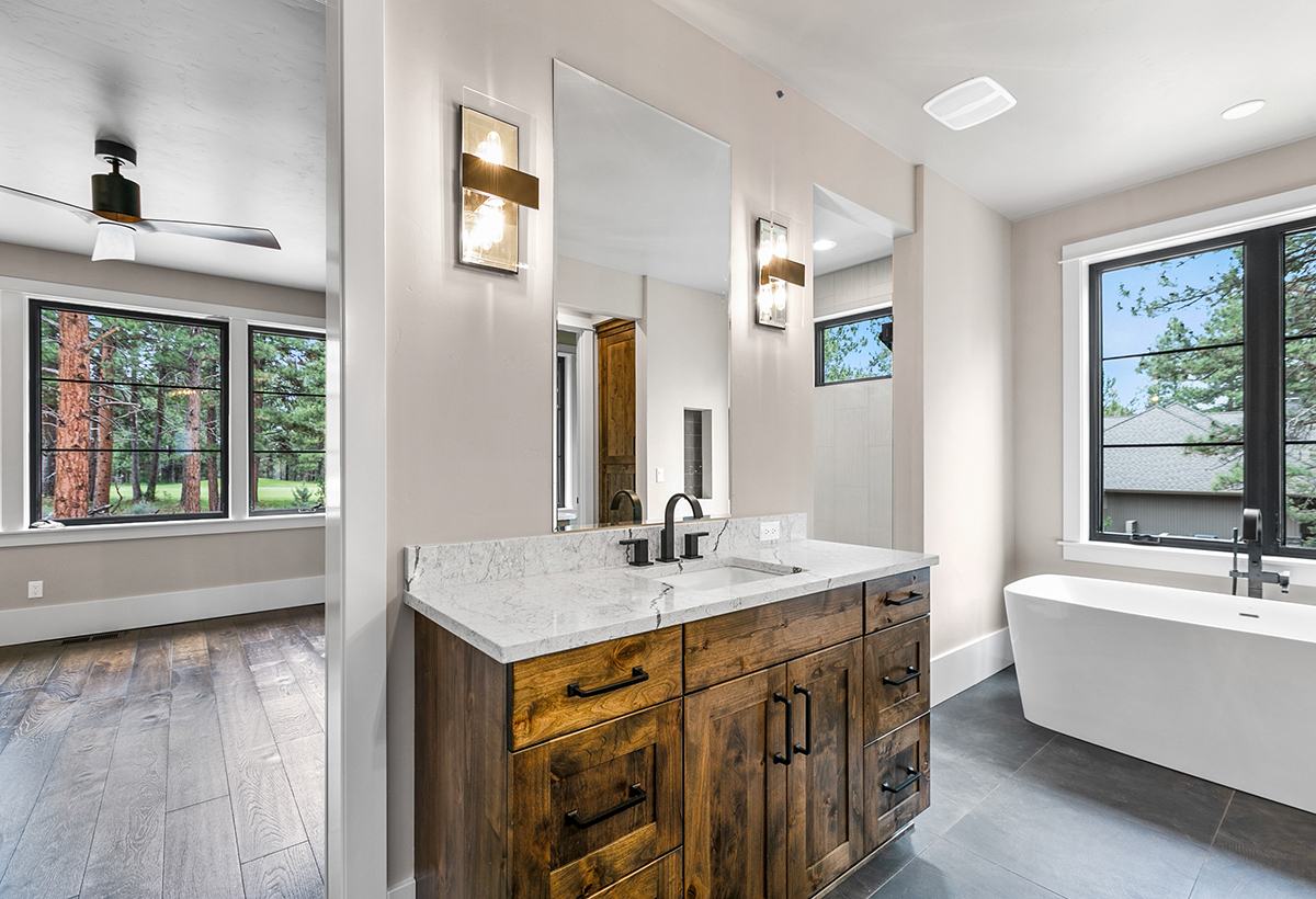 Bathroom — Custom built forever home