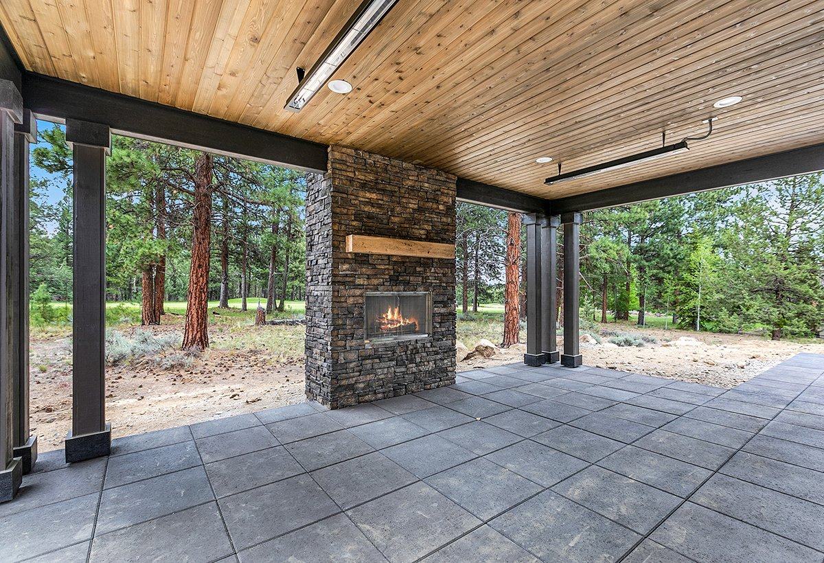 Backyard — Custom built forever home