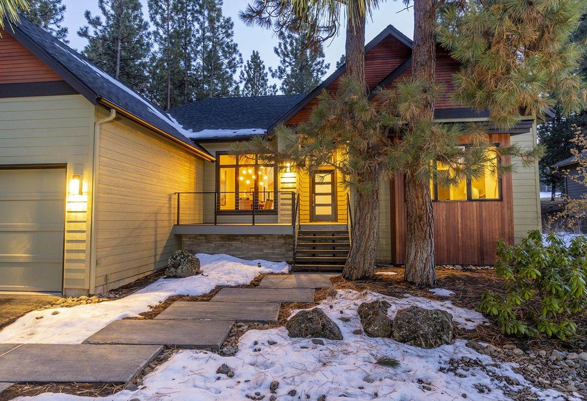 Exterior — Contemporary remodel inspired by nature