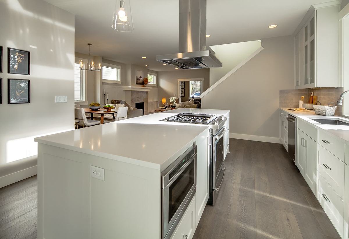 Kitchen — Living large in a narrow design