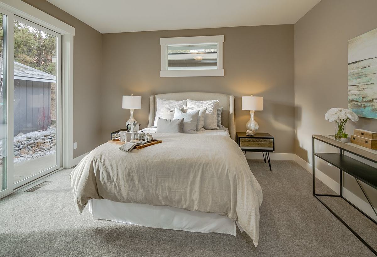 Bedroom — Living large in a narrow design