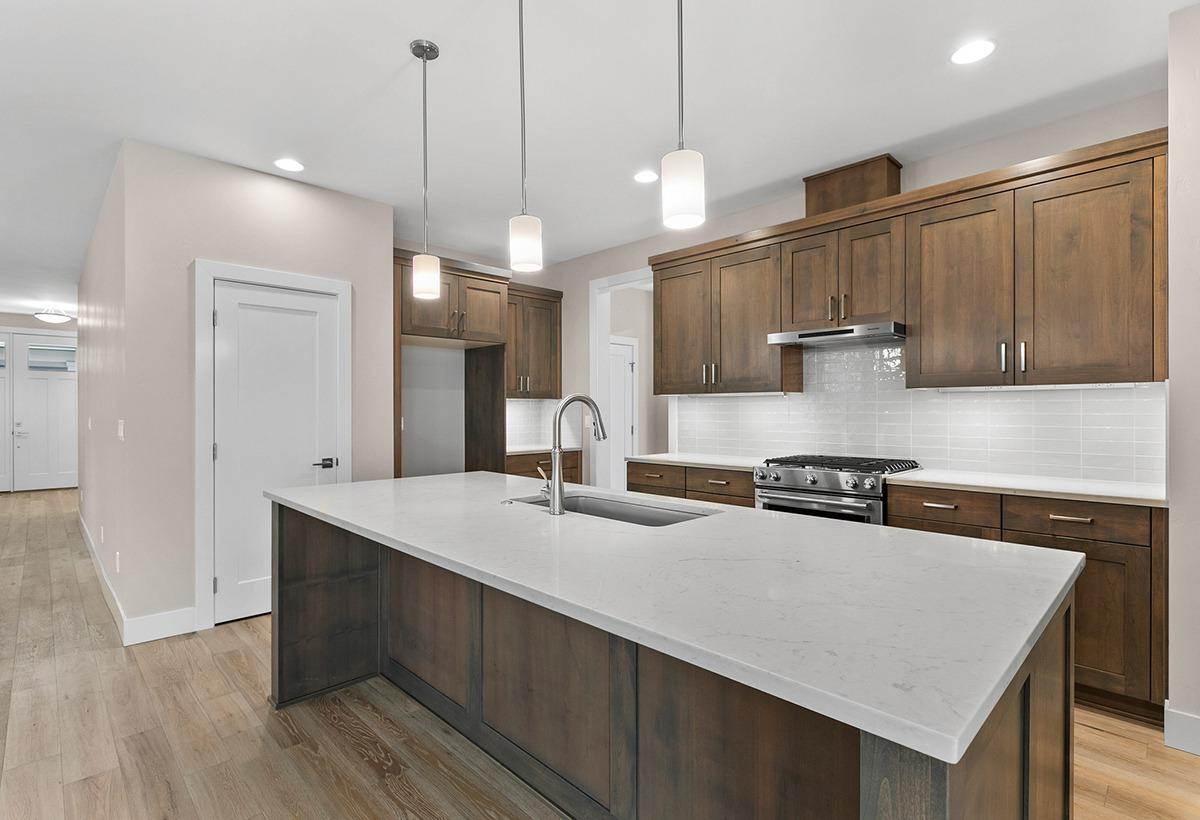 Kitchen out — Spacious prairie-style home with ADU