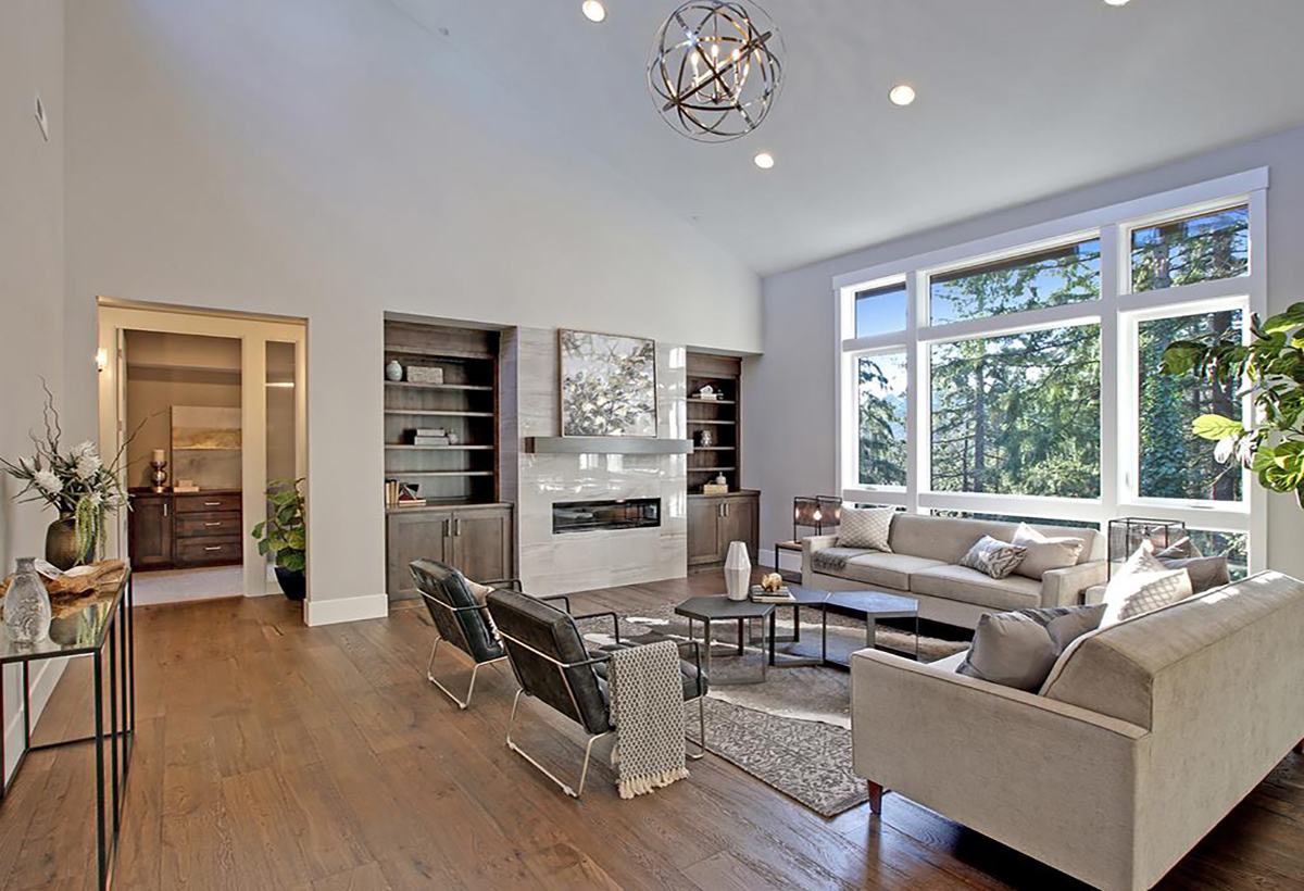 Living room — Open spaces, mountain vibes