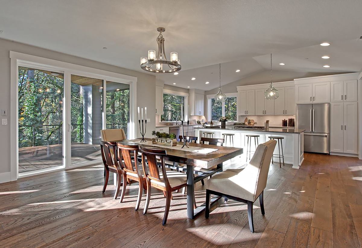 Dining room — Open spaces, mountain vibes
