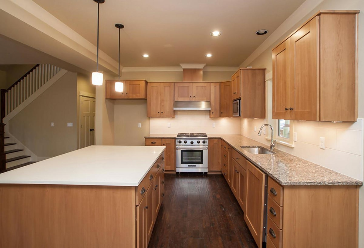Kitchen — From townhouse to farmhouse