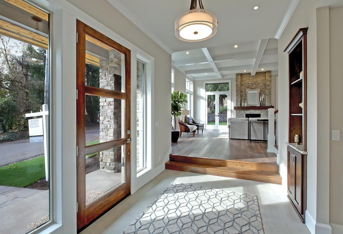 Hallway — Home in the lot of luxury