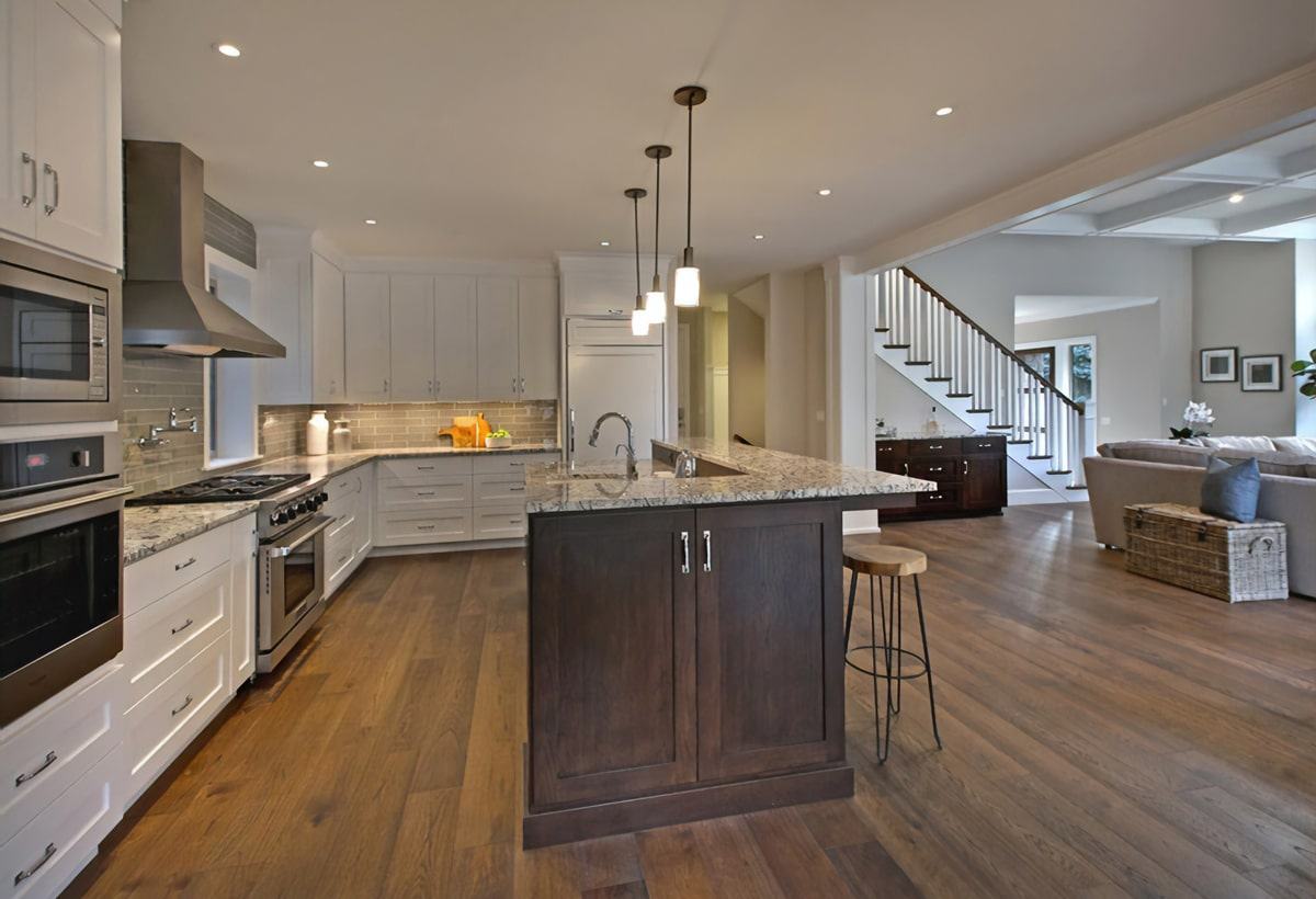 Kitchen — Home in the lot of luxury
