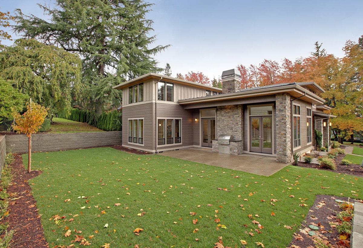Backyard — Home in the lot of luxury