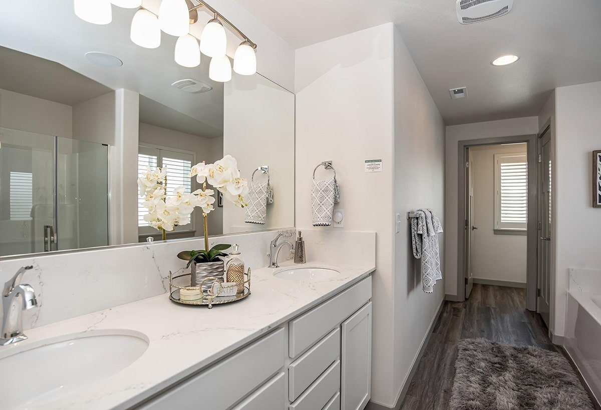 Master bathroom — Volunteer Build for 2019 COBA Showcase Home