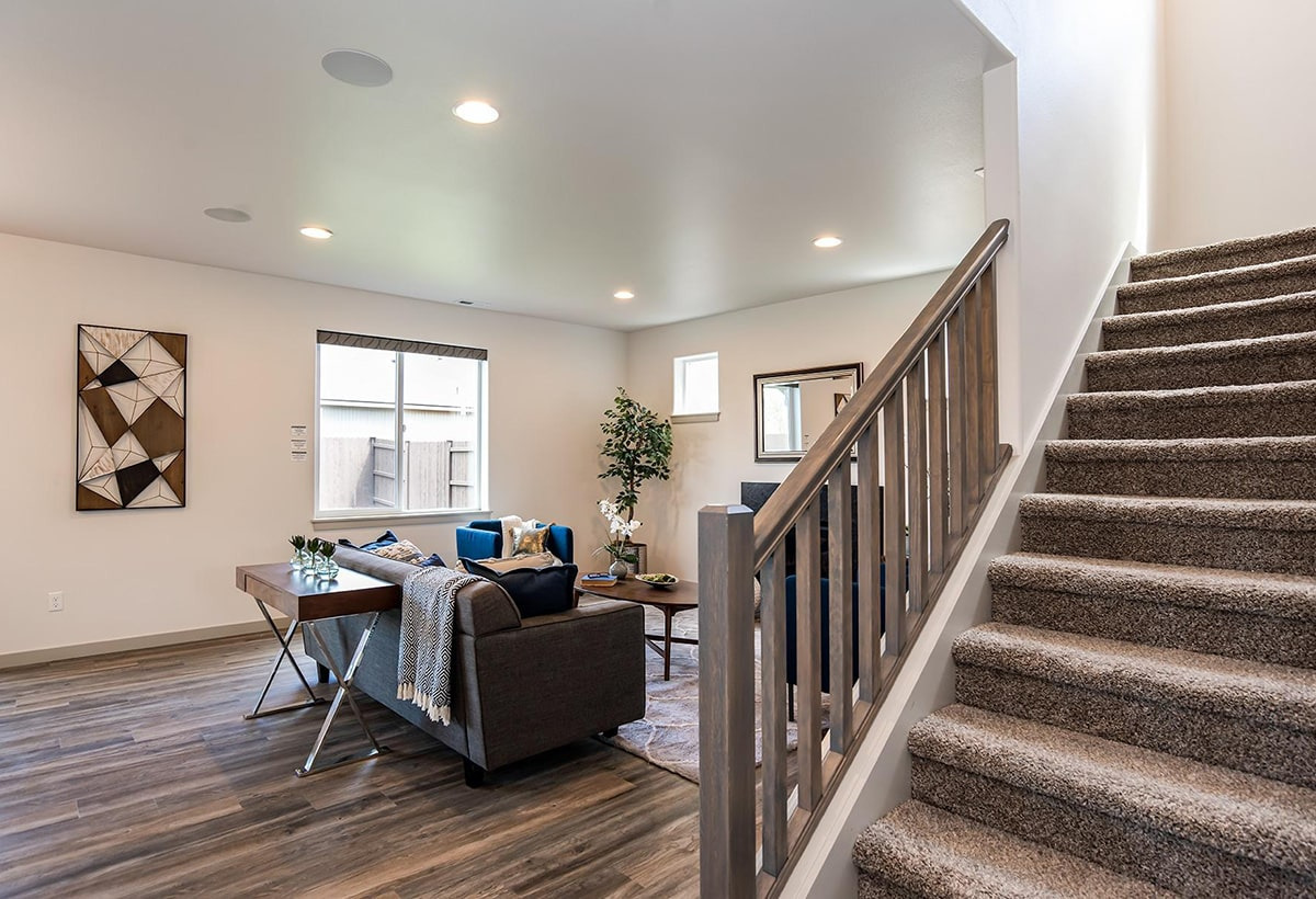 Living room — Volunteer Build for 2019 COBA Showcase Home