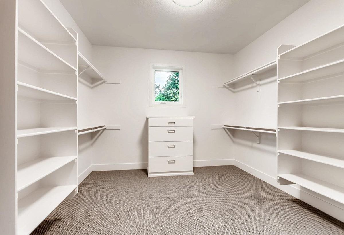 Walk-in closet — Just one lot left – and for a good reason