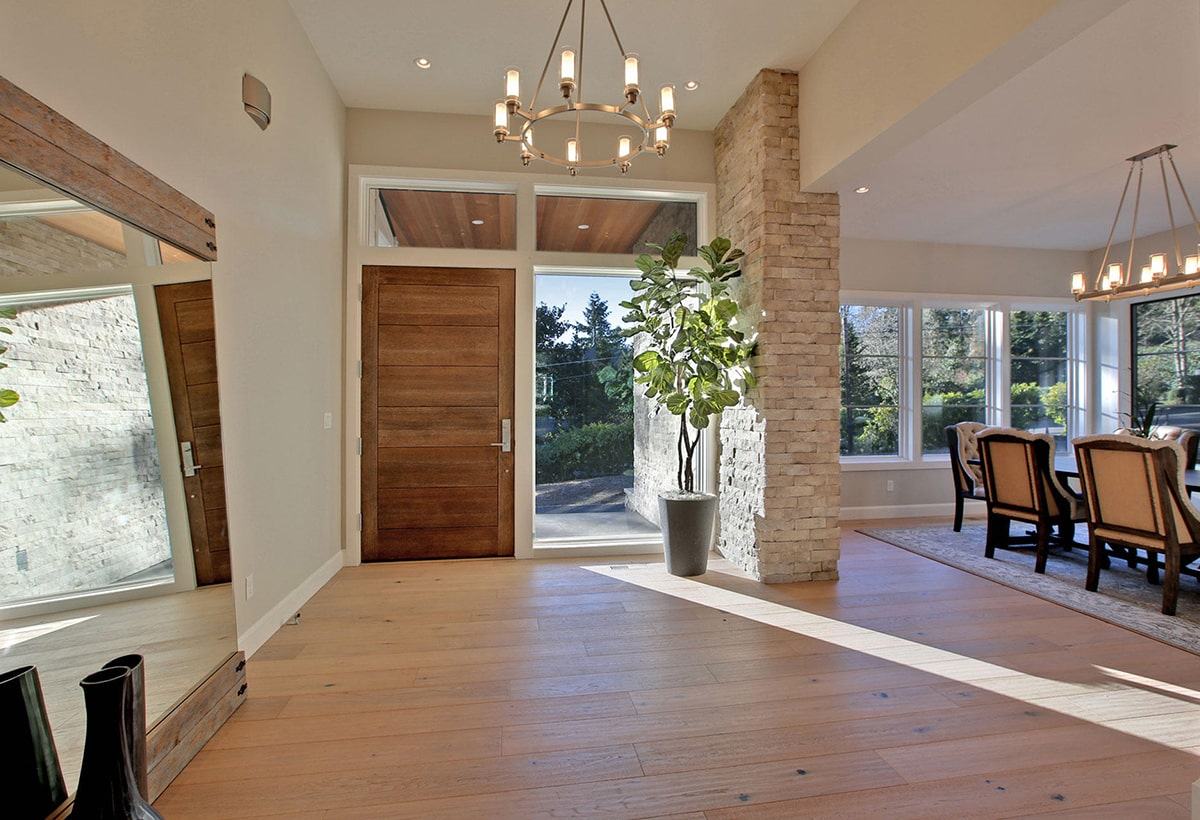 Interior detail — Living a modern prairie-style life