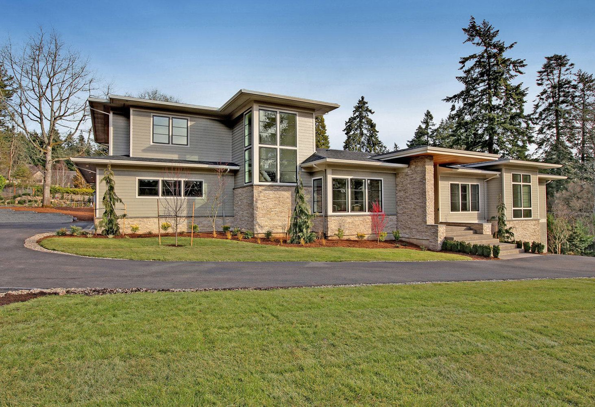 Exterior — Living a modern prairie-style life
