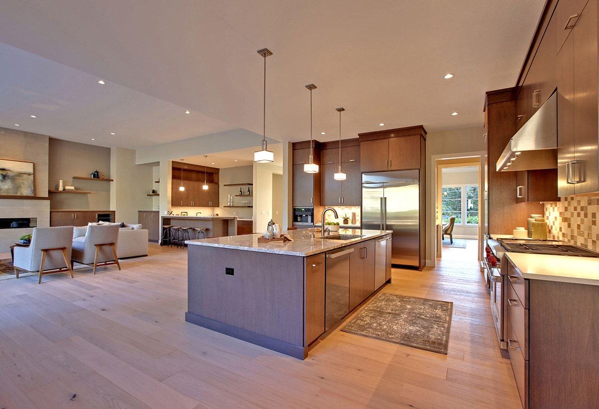 Interior detail — Living a modern prairie-style life