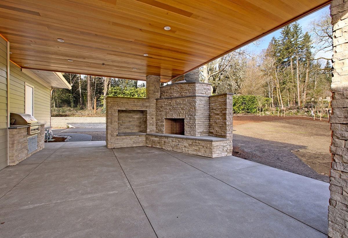 Interior detail — Living a modern prairie-style life