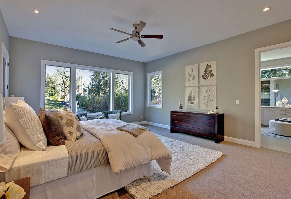 Interior detail — Living a modern prairie-style life