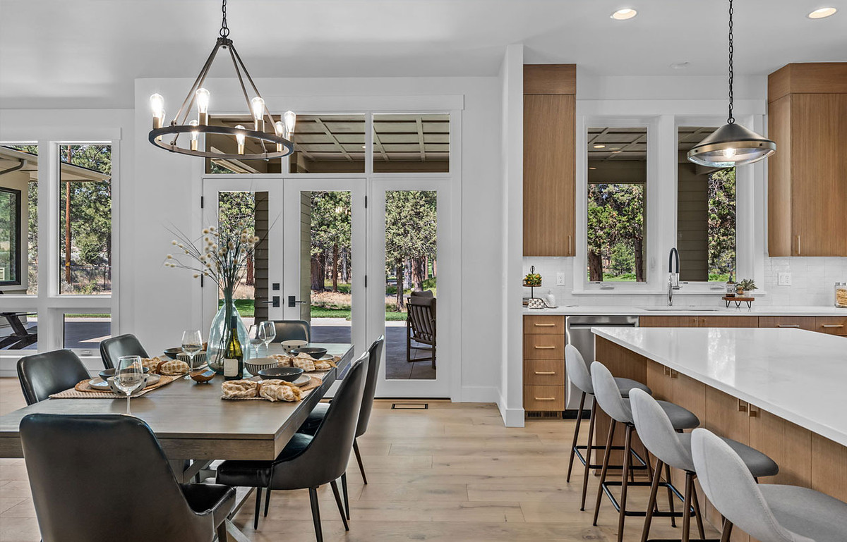 Interior detail — A Modern Prairie Style Home