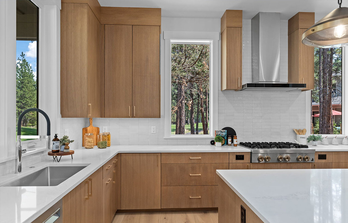 Interior detail — A Modern Prairie Style Home