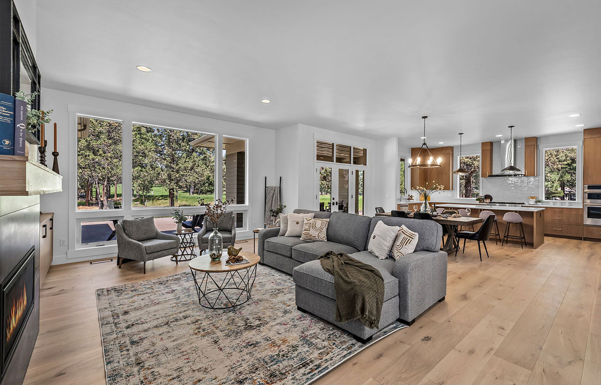 Interior detail — A Modern Prairie Style Home
