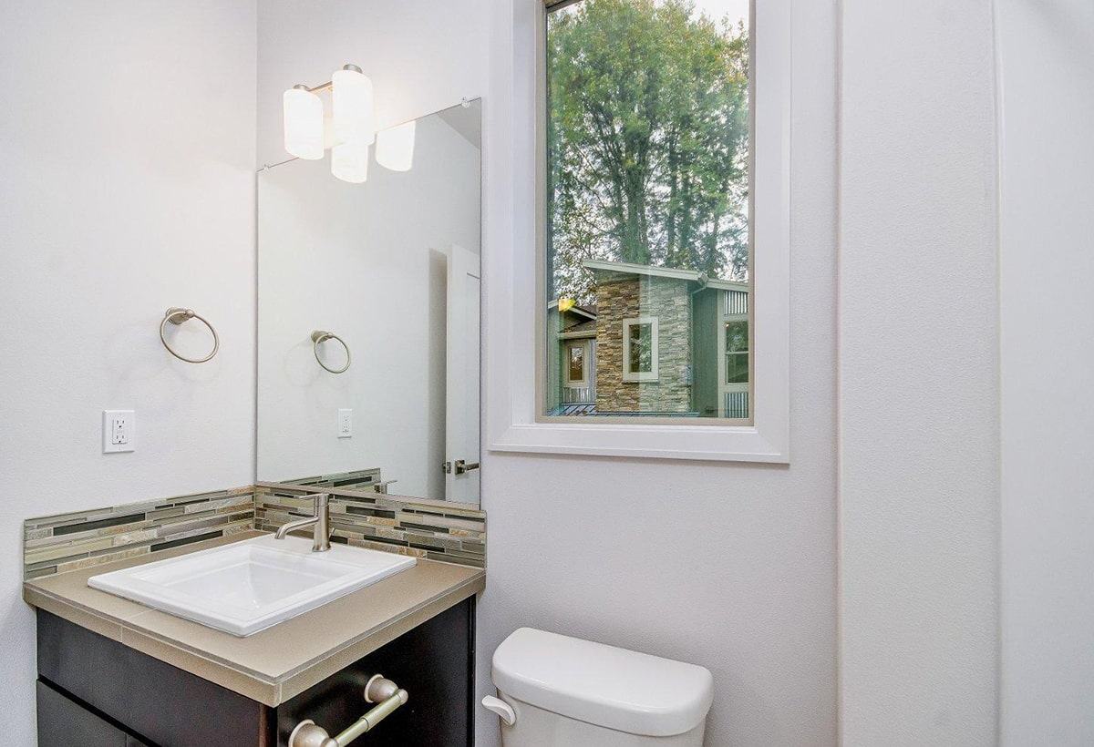 Bathroom — Modern custom home with ADU