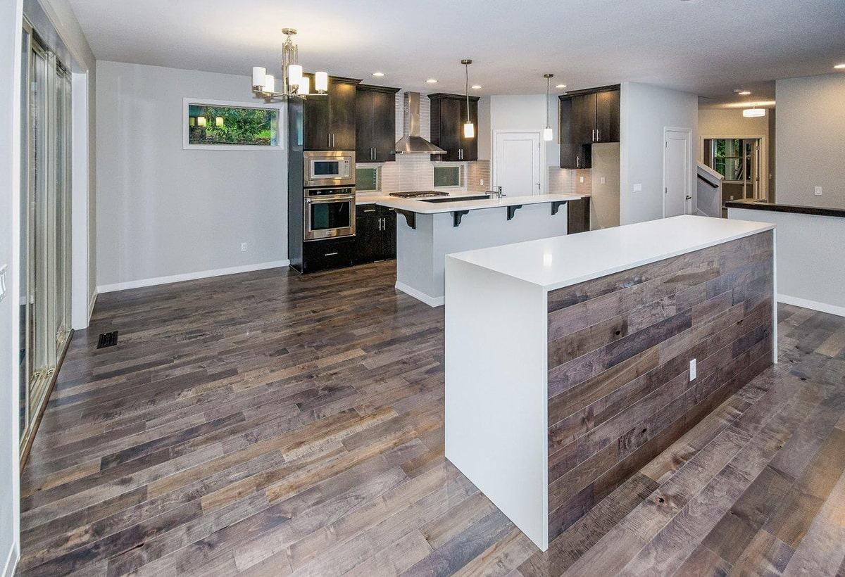 Kitchen — Modern custom home with ADU