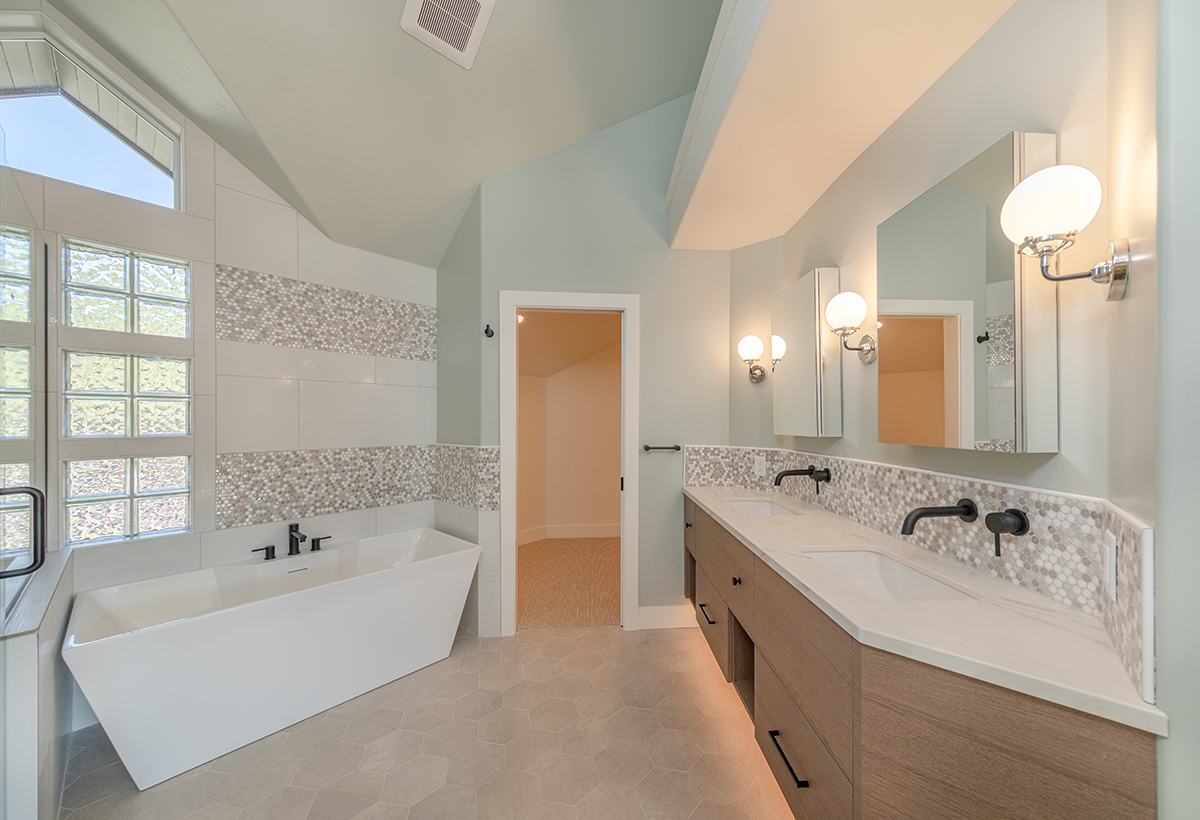 Bathroom — Working with a vision to set this townhome apart