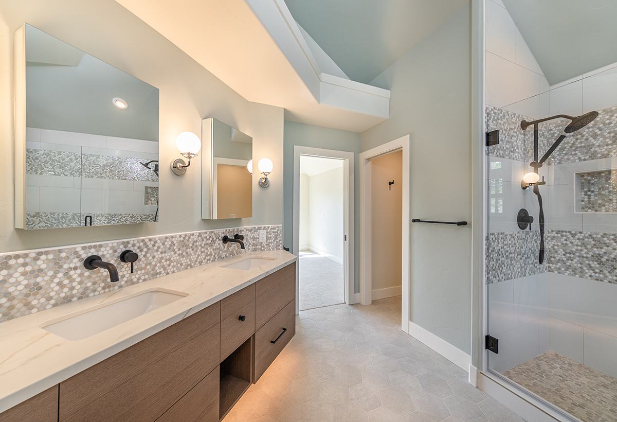 Bathroom — Working with a vision to set this townhome apart