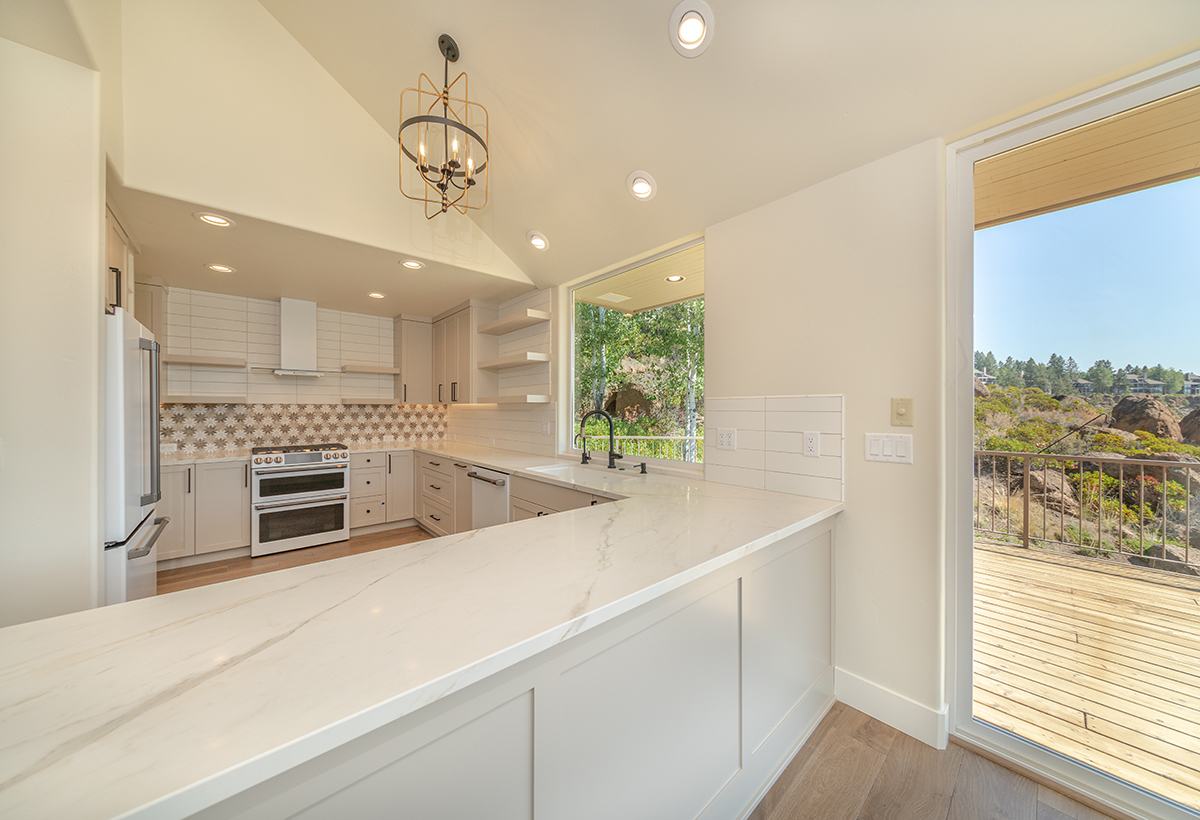 Kitchen — Working with a vision to set this townhome apart