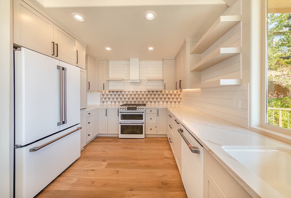 Kitchen — Working with a vision to set this townhome apart