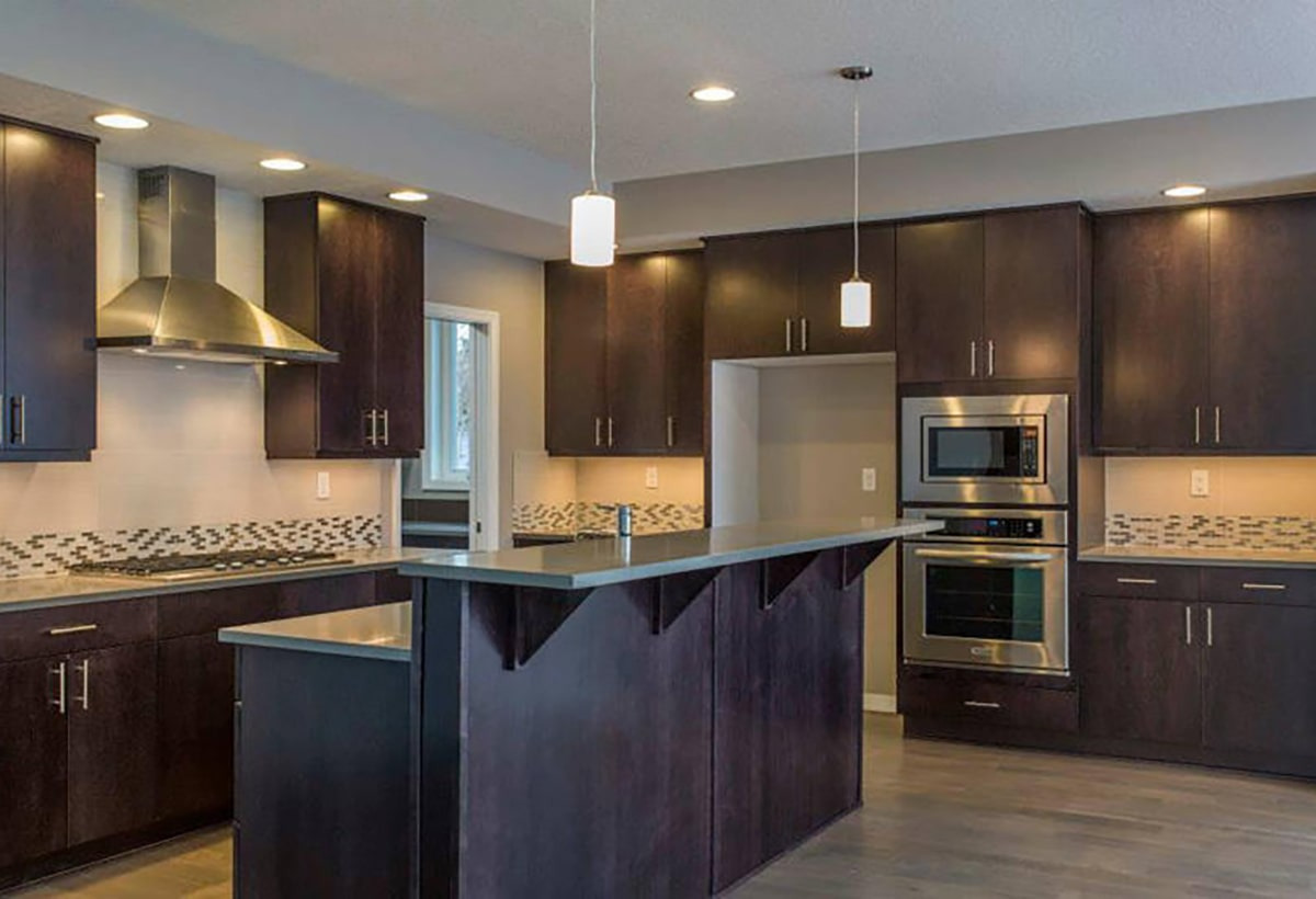 Kitchen — New home in an established neighborhood