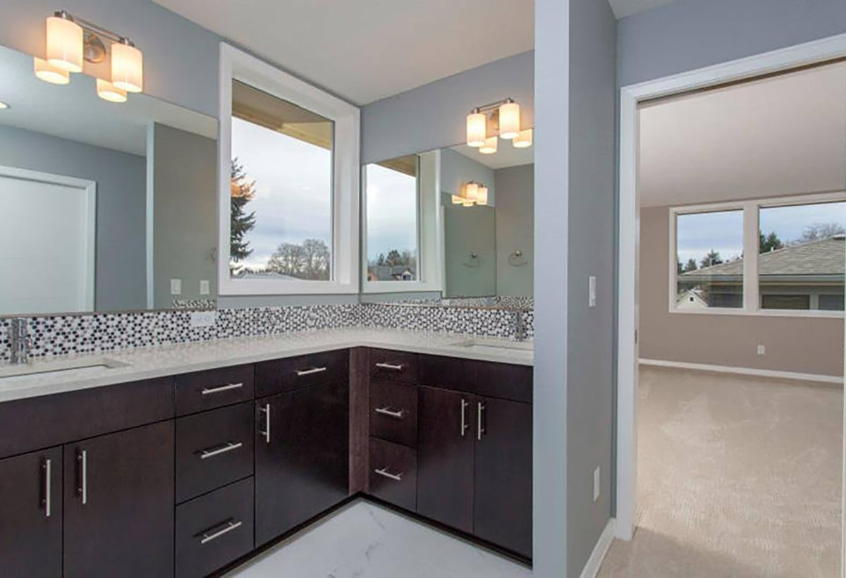 Bathroom — New home in an established neighborhood