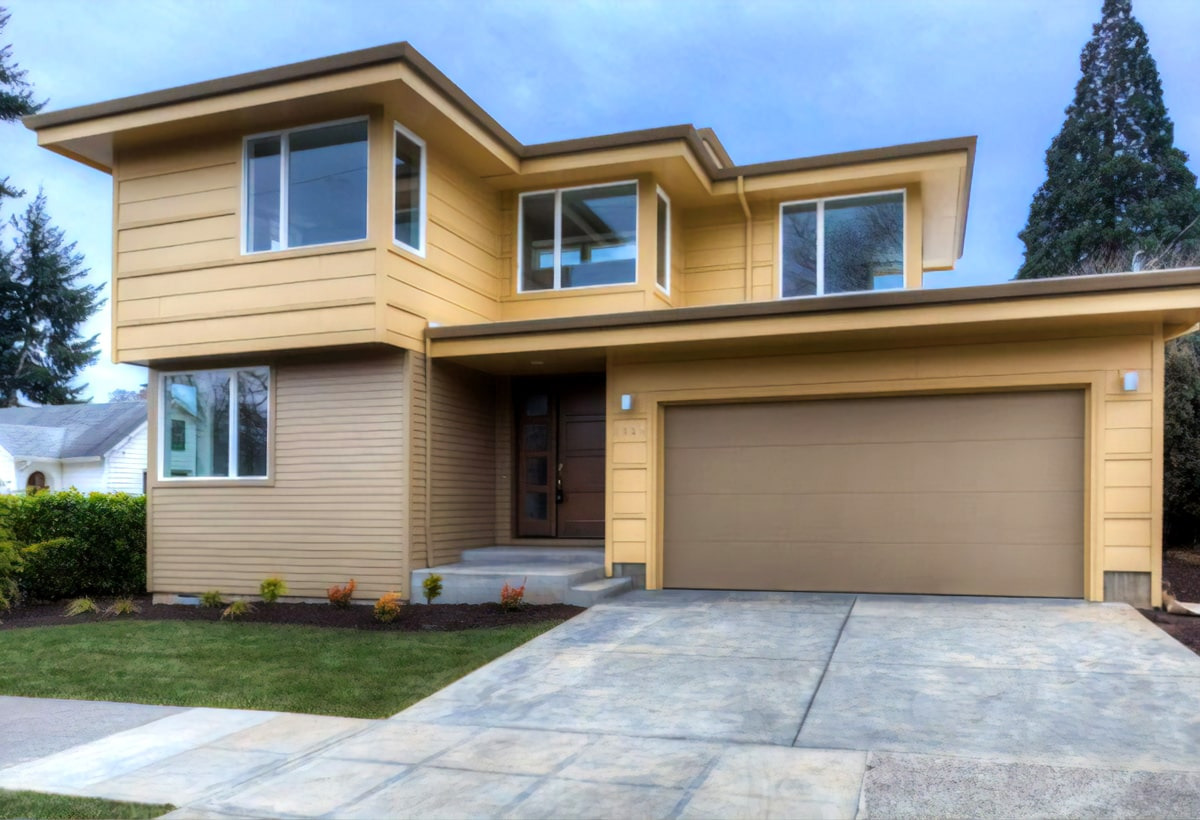 Exterior — New home in an established neighborhood