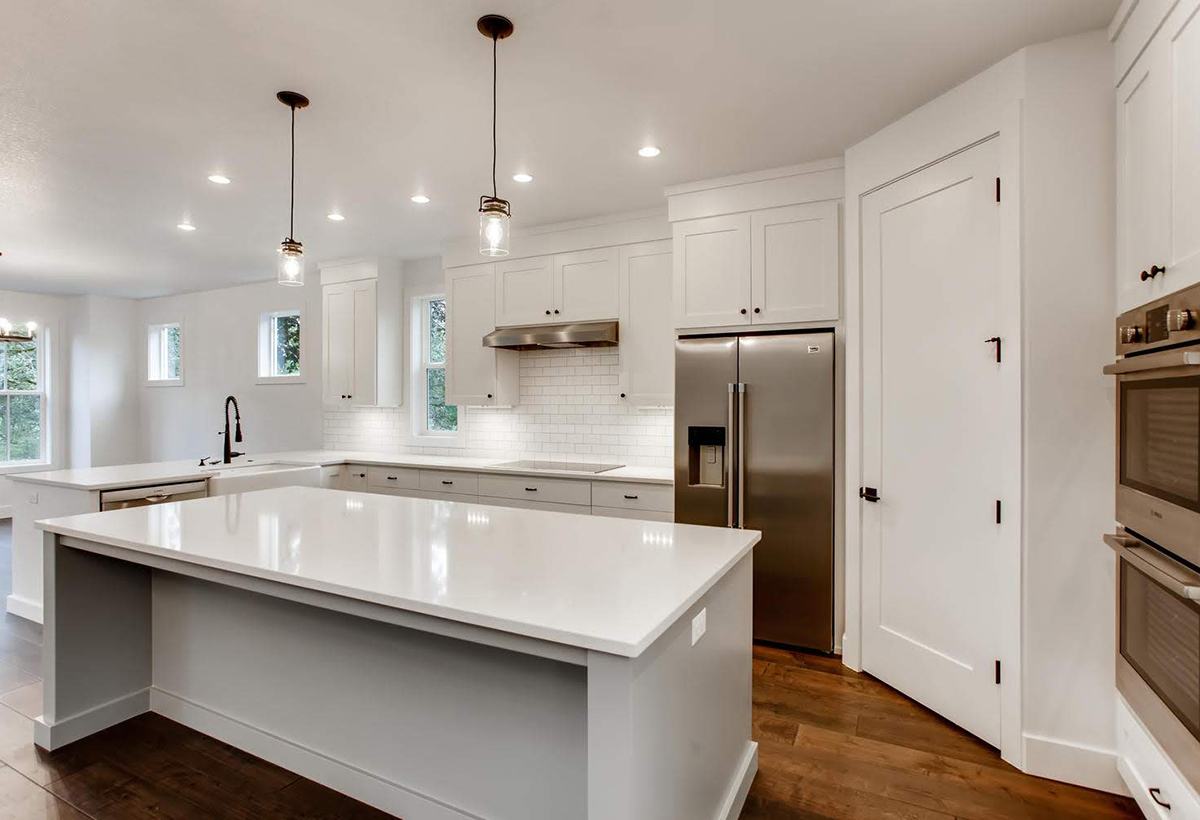Kitchen — Riverfront view from River Run