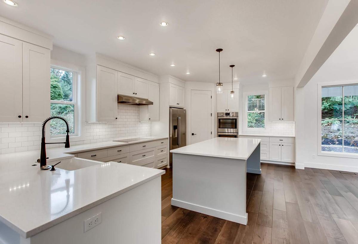 Kitchen — Riverfront view from River Run