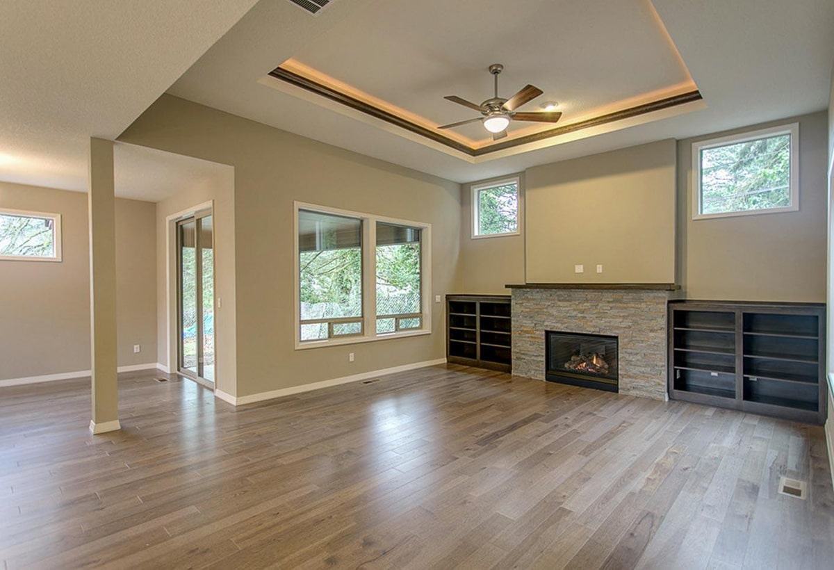 Living room — Southwest Portland meets Northwest influence