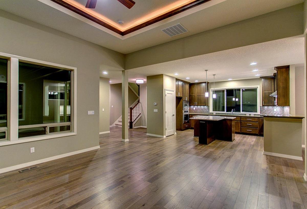 Living room — Southwest Portland meets Northwest influence
