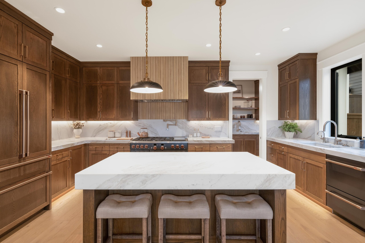 Interior detail — Mining Farmhouse Revived with Spectacular Views