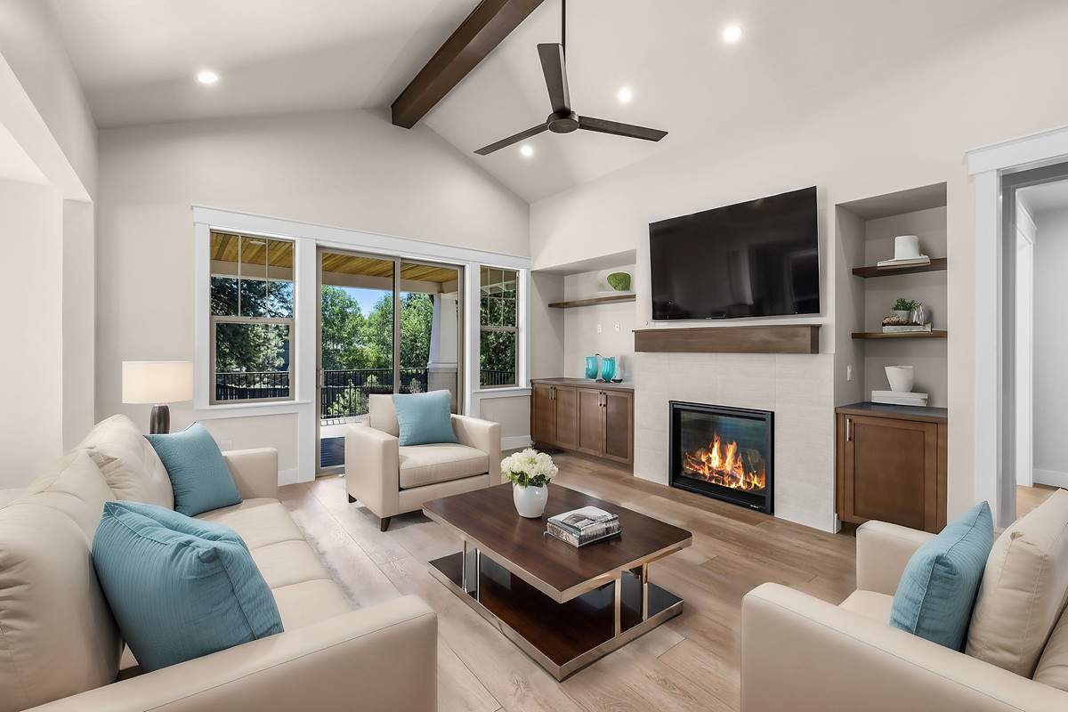 Interior detail — Single Level Modern Craftsman