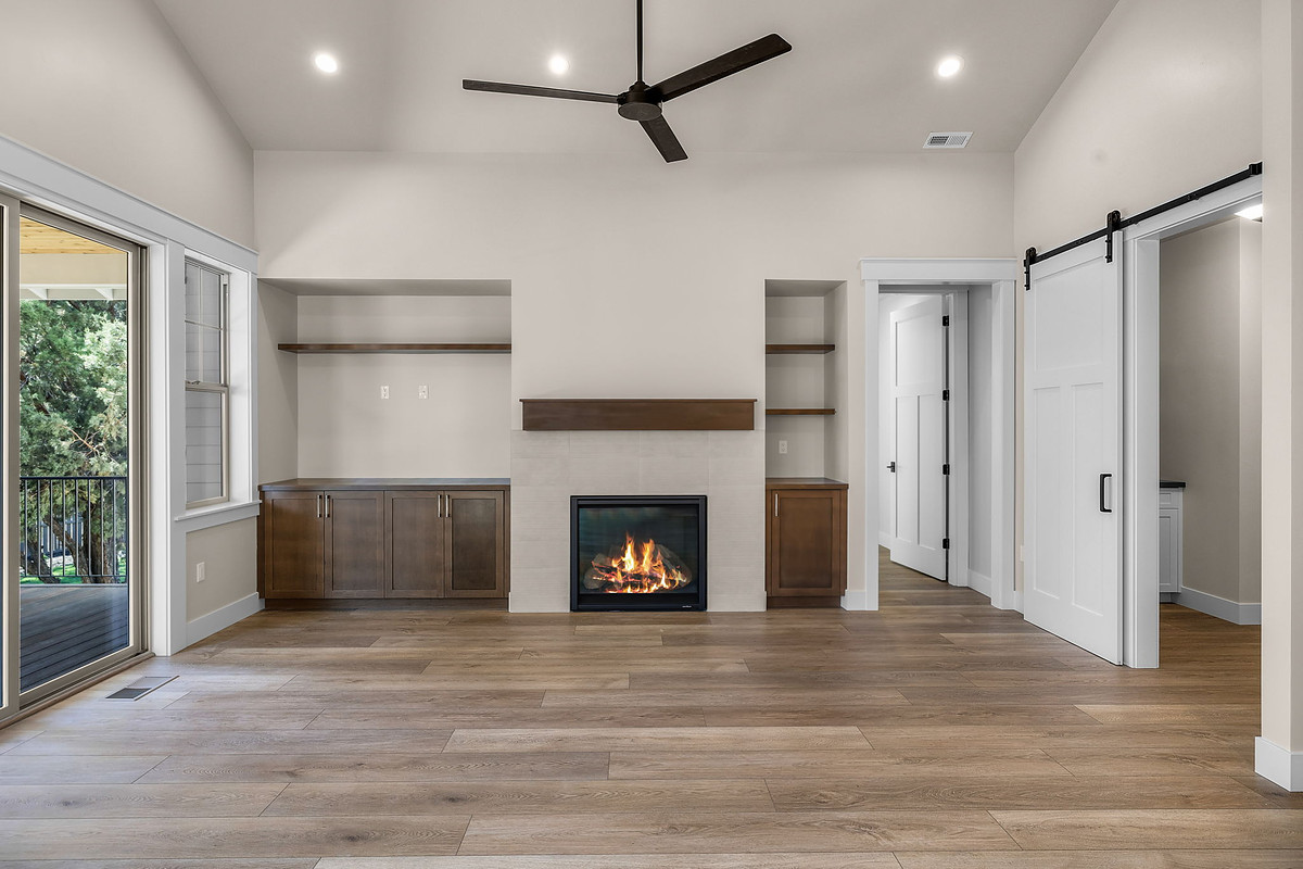 Interior detail — Single Level Modern Craftsman
