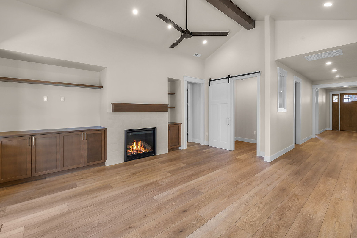 Interior detail — Single Level Modern Craftsman