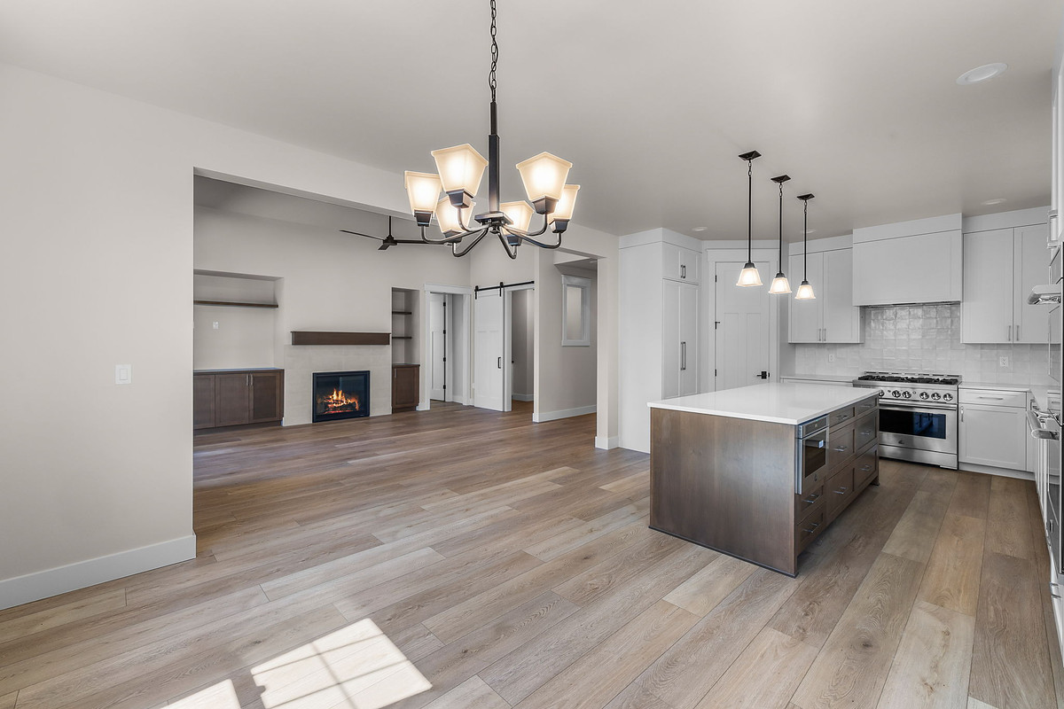 Interior detail — Single Level Modern Craftsman